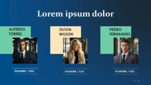 Free Modern Business Presentation