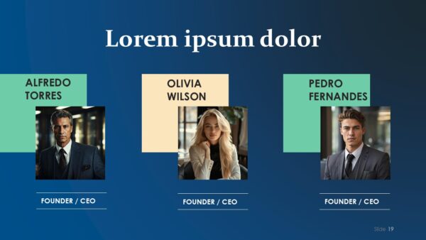 Free Modern Business Presentation