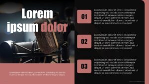 Free Podcast Production Preparation PowerPoint Presentation