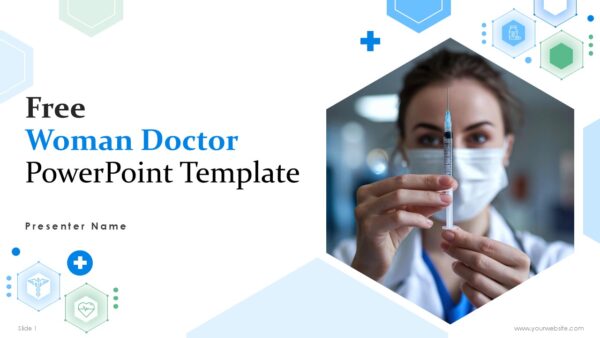 Free Woman Doctor PowerPoint Template