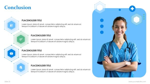 Free Woman Doctor PowerPoint Template