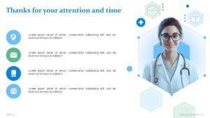Free Woman Doctor PowerPoint Template