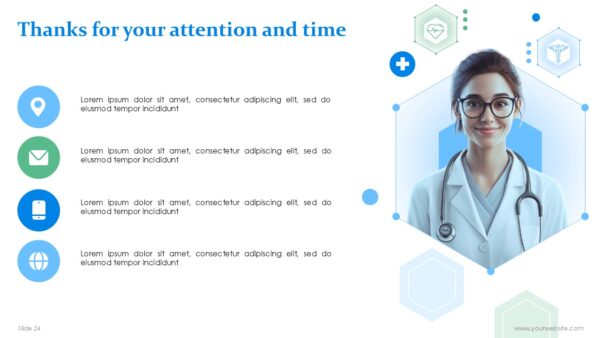 Free Woman Doctor PowerPoint Template