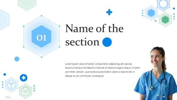 Free Woman Doctor PowerPoint Template