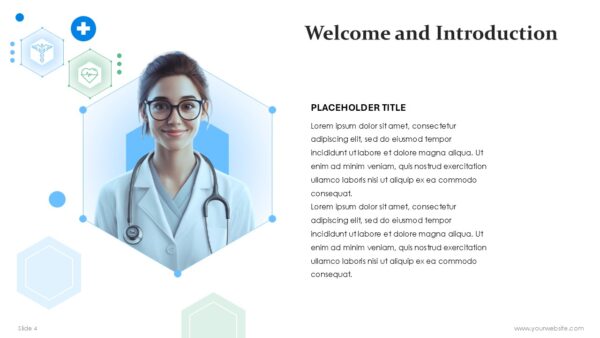 Free Woman Doctor PowerPoint Template