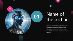 Free Beyond Human Intelligence AI Revolution PowerPoint Presentation and Google Slides Themes