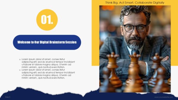 Free Digital Brainstorm PowerPoint Presentation