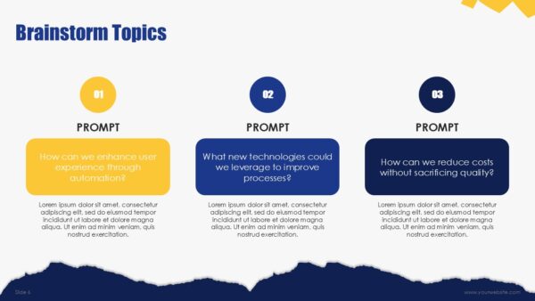 Free Digital Brainstorm PowerPoint Presentation