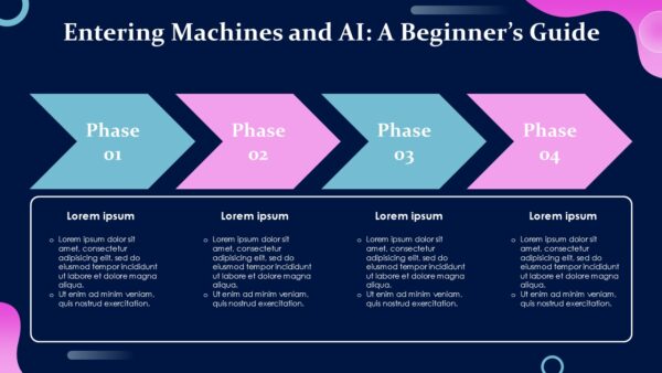 Free Machines of the Future and AI PowerPoint Template