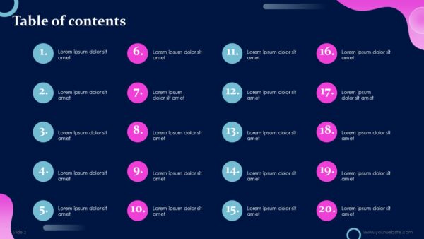 Free Machines of the Future and AI PowerPoint Template