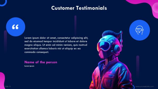 Free Metaverse Madness PowerPoint Presentation and Google Slides Themes