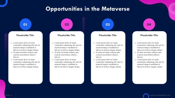 Free Metaverse Madness PowerPoint Presentation and Google Slides Themes