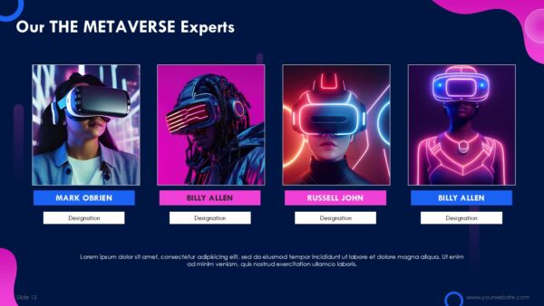 Free Metaverse Madness PowerPoint Presentation and Google Slides Themes
