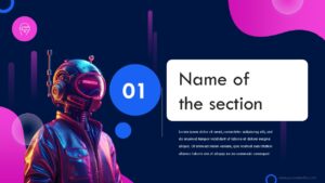 Free Metaverse Madness PowerPoint Presentation and Google Slides Themes