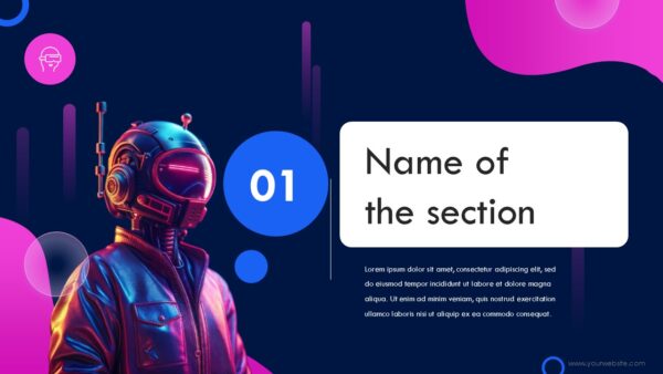 Free Metaverse Madness PowerPoint Presentation and Google Slides Themes