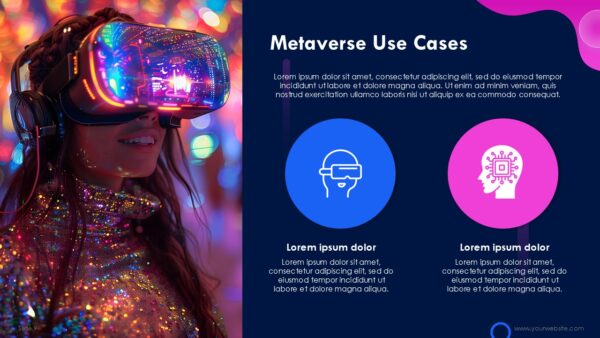 Free Metaverse Madness PowerPoint Presentation and Google Slides Themes