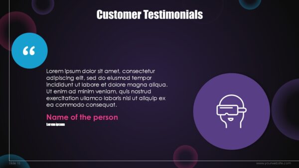 Free Metaverse PowerPoint Presentation and Google slides Themes