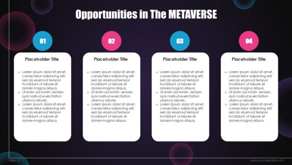 Free Metaverse PowerPoint Presentation and Google slides Themes