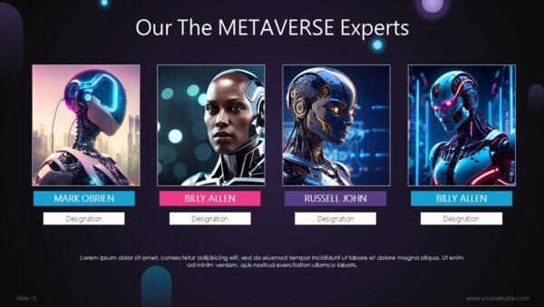 Free Metaverse Slides PowerPoint Presentation and Google slides Themes