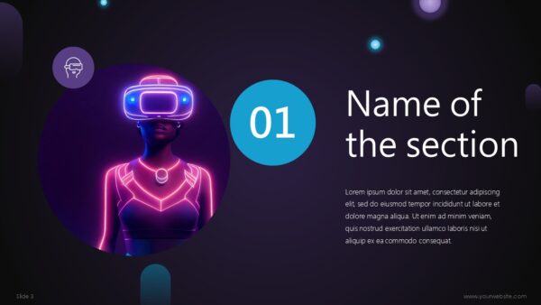 Free Metaverse Slides PowerPoint Presentation and Google slides Themes