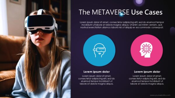Free Metaverse Slides PowerPoint Presentation and Google slides Themes