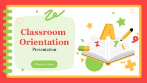 Free Middle school Education PowerPoint Template