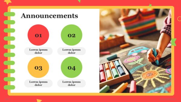Free Middle school Education PowerPoint Template