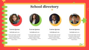 Free Middle school Education PowerPoint Template