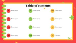 Free Middle school Education PowerPoint Template