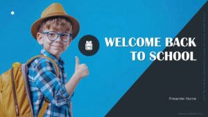 Free Welcome Back To School PowerPoint Template