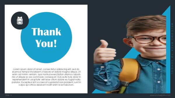 Free Welcome Back To School PowerPoint Template