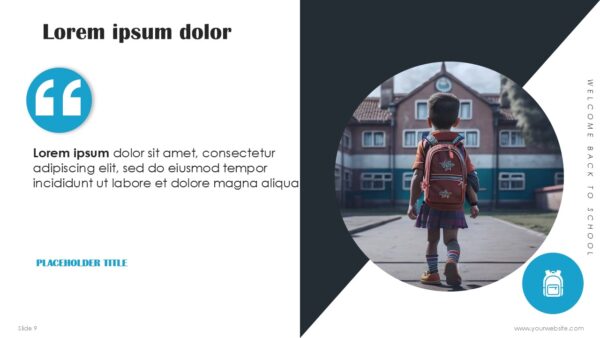 Free Welcome Back To School PowerPoint Template
