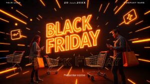 Black Friday Sale Free Google Slides Themes & PowerPoint Template