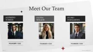 Cement Factory Business Plan Free PowerPoint Template