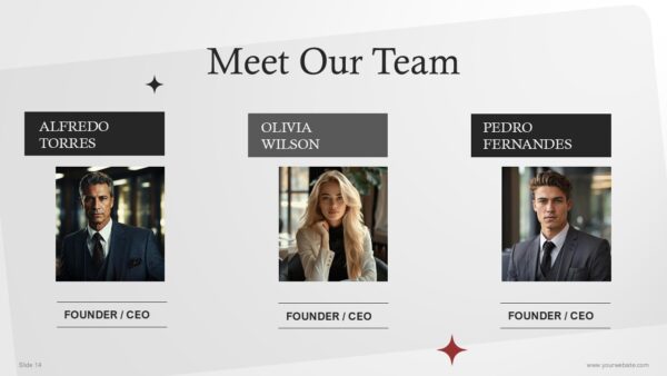 Cement Factory Business Plan Free PowerPoint Template