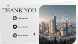 Cement Factory Business Plan Free PowerPoint Template