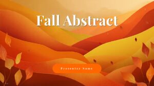 Fall Abstract Free Google Slides Themes & PowerPoint Presentation