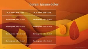 Fall Abstract Free Google Slides Themes & PowerPoint Presentation