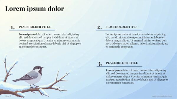 Hello Winter Free Google Slides Themes and PPT PowerPoint Template