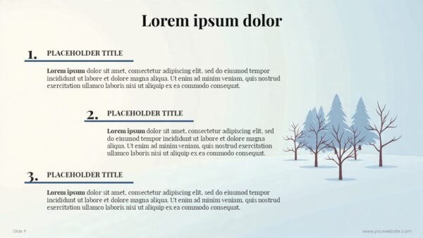 Hello Winter Free Google Slides Themes and PPT PowerPoint Template