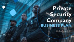 Private Security Company Business Plan Free Google Slides Themes & PowerPoint Template