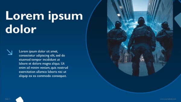 Private Security Company Business Plan Free Google Slides Themes & PowerPoint Template