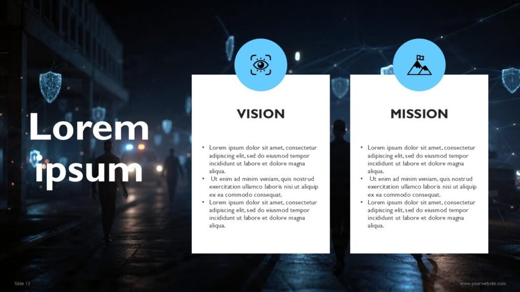 Private Security Company Business Plan Free PPT Template