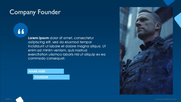 Private Security Company Business Plan Free Google Slides Themes & PowerPoint Template